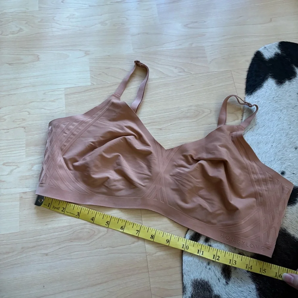 Honeylove Women's Tan‎ Bra Size XL